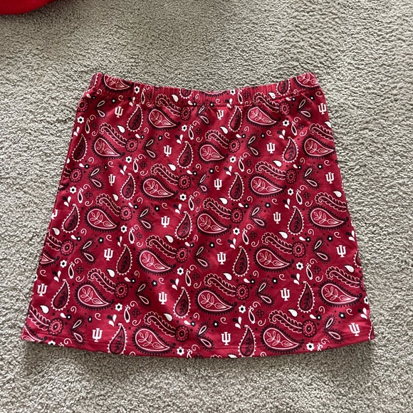 Indiana University Printed Mini Skirt - Picture 3 of 5